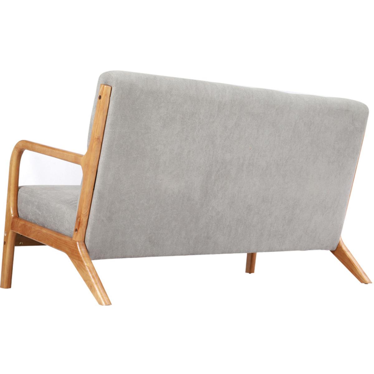 Minimalist Design Sofa - Light Brown / Armchair – image 4