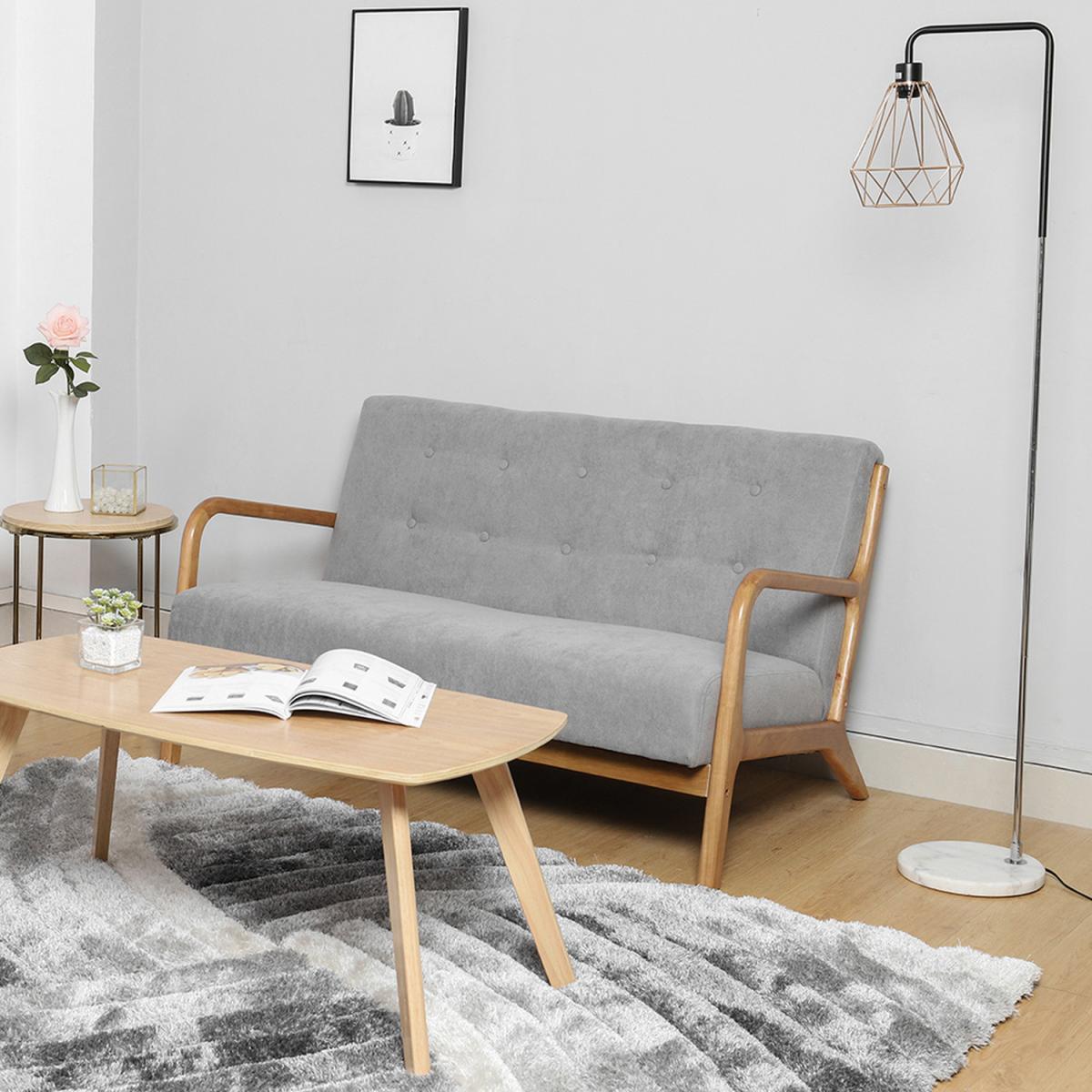Minimalist Design Sofa - Light Brown / Armchair – image 6