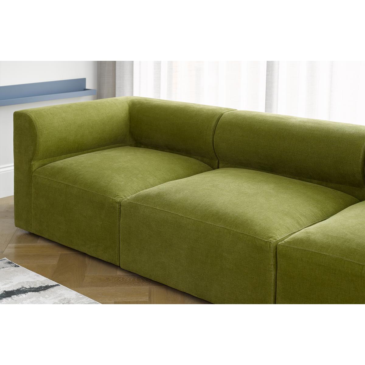 Cohen RHF Modular Sofa in Storm Soft Sustainable Wool - sofa.com – image 5
