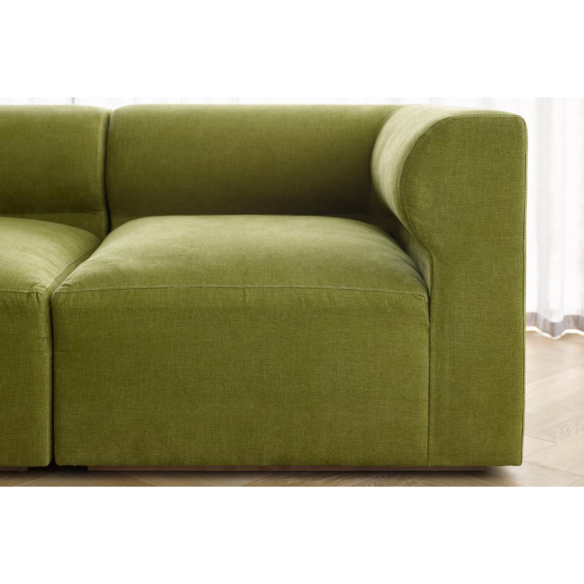 Cohen RHF Modular Sofa in Storm Soft Sustainable Wool - sofa.com – image 6
