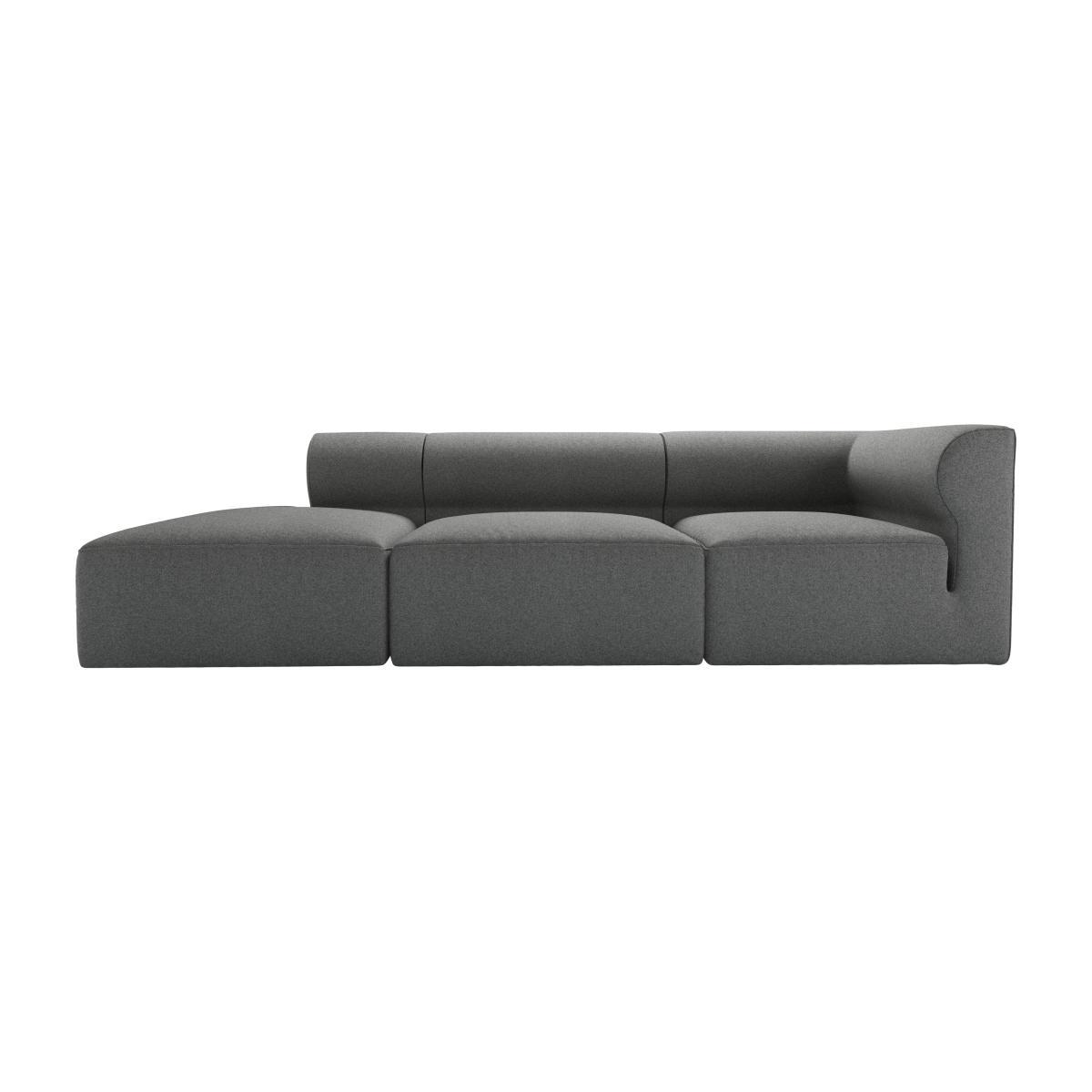 Cohen RHF Modular Sofa in Storm Soft Sustainable Wool - sofa.com – image 1