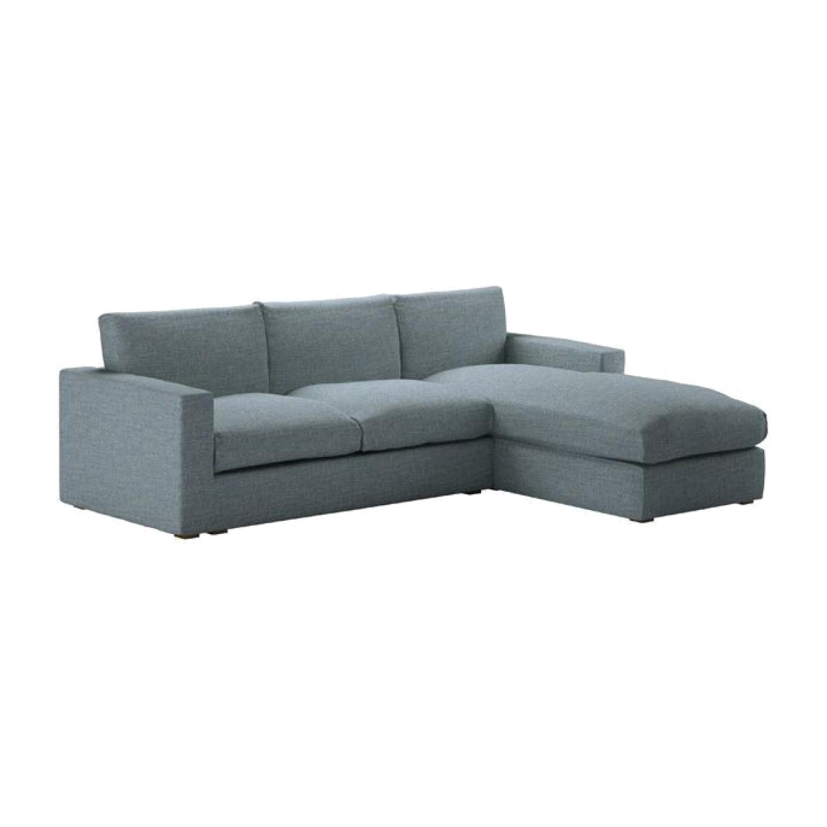 Stella Large RHF Chaise Sofa in Hydrangea Highland Tweed - sofa.com