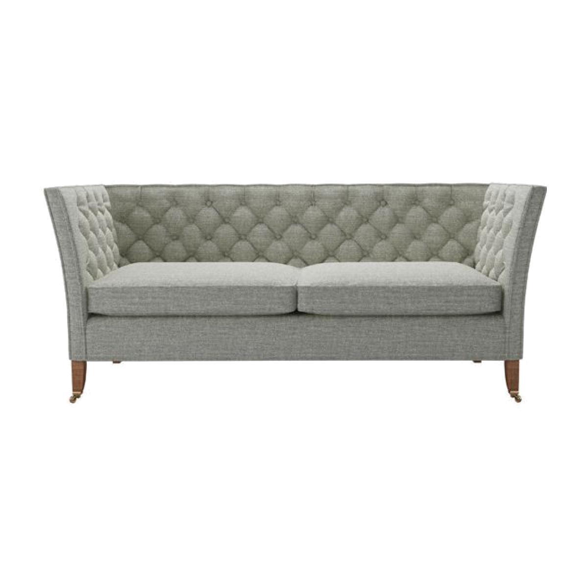 Descartes 2.5 Seat Sofa in Grey Marl Highland Tweed - sofa.com