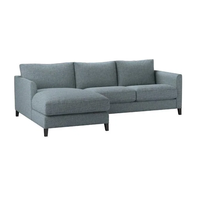 Izzy Small LHF Chaise Sofa in Hydrangea Highland Tweed - sofa.com – image 1