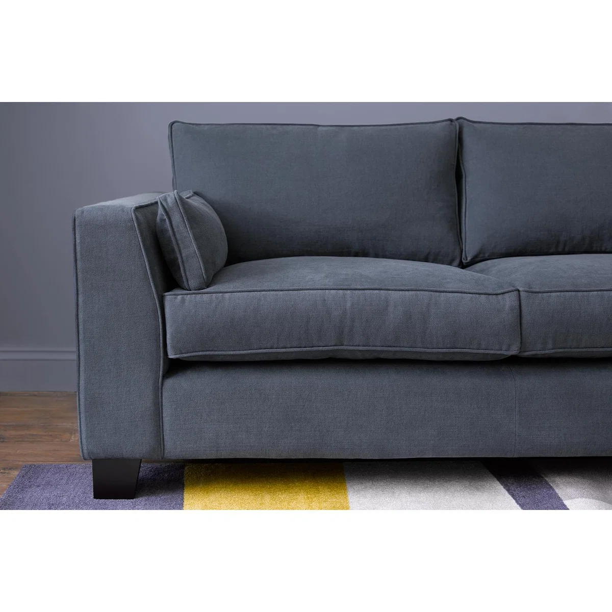 Bowie 2.5 Seat Sofa in Royal Fern Brushed Linen Cotton - sofa.com – image 3