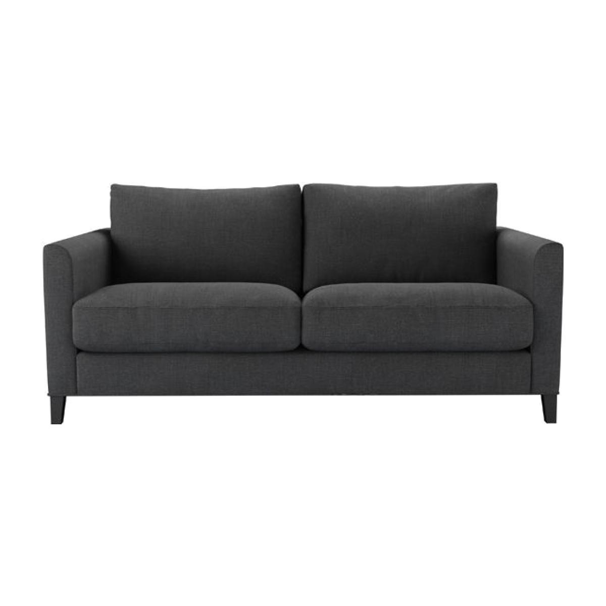 Izzy 2.5 Seat Sofa (breaks down) in Charcoal Brushed Linen Cotton - sofa.com – image 1