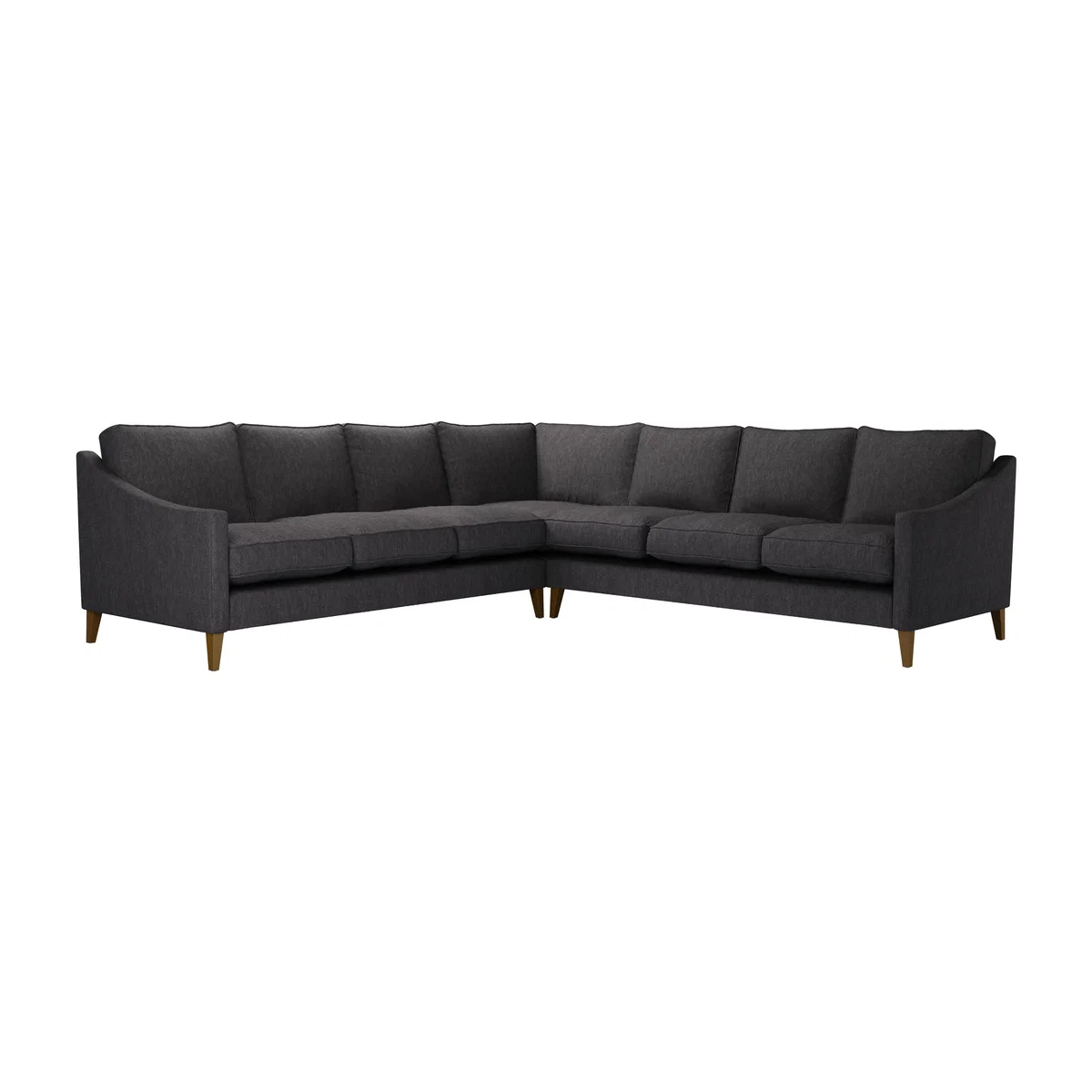Iggy Large Corner Sofa in Cadet Soft Chenille - sofa.com