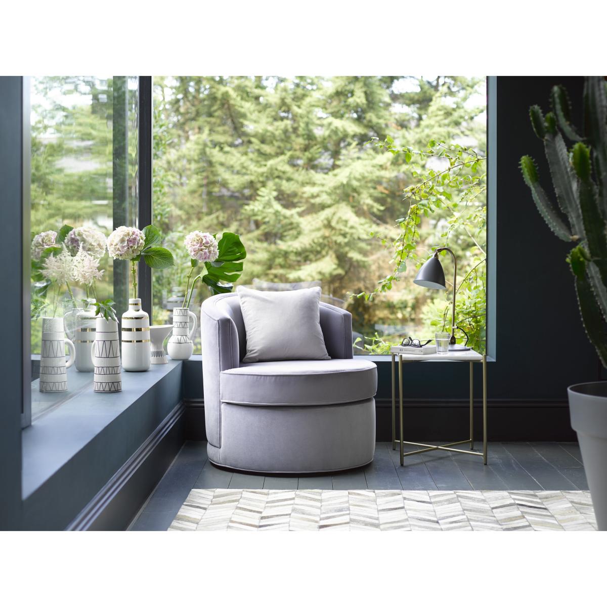 Monroe Loveseat in Frost Highland Tweed - sofa.com – image 3