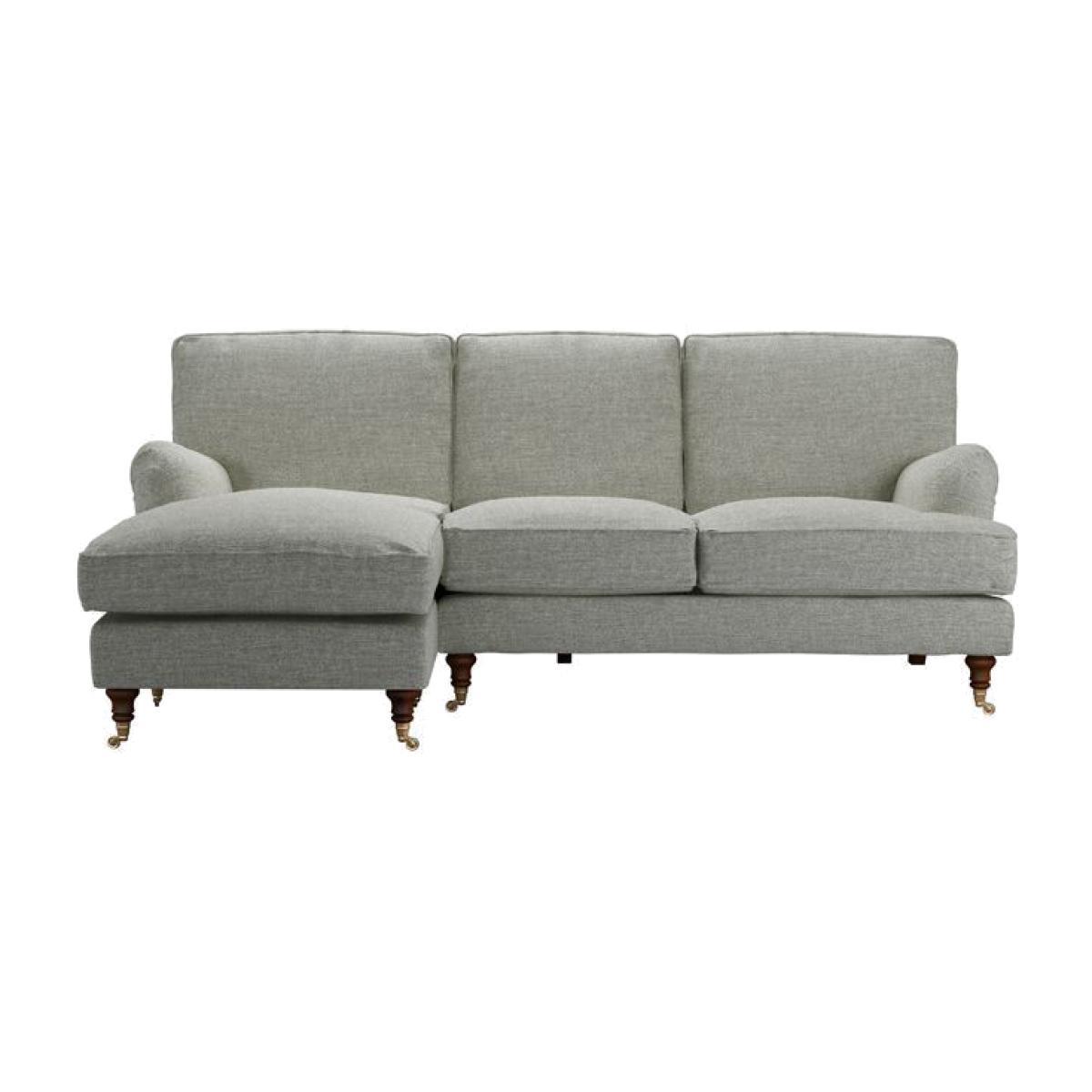 Bluebell LHF Chaise Sofa in Grey Marl Highland Tweed - sofa.com – image 1