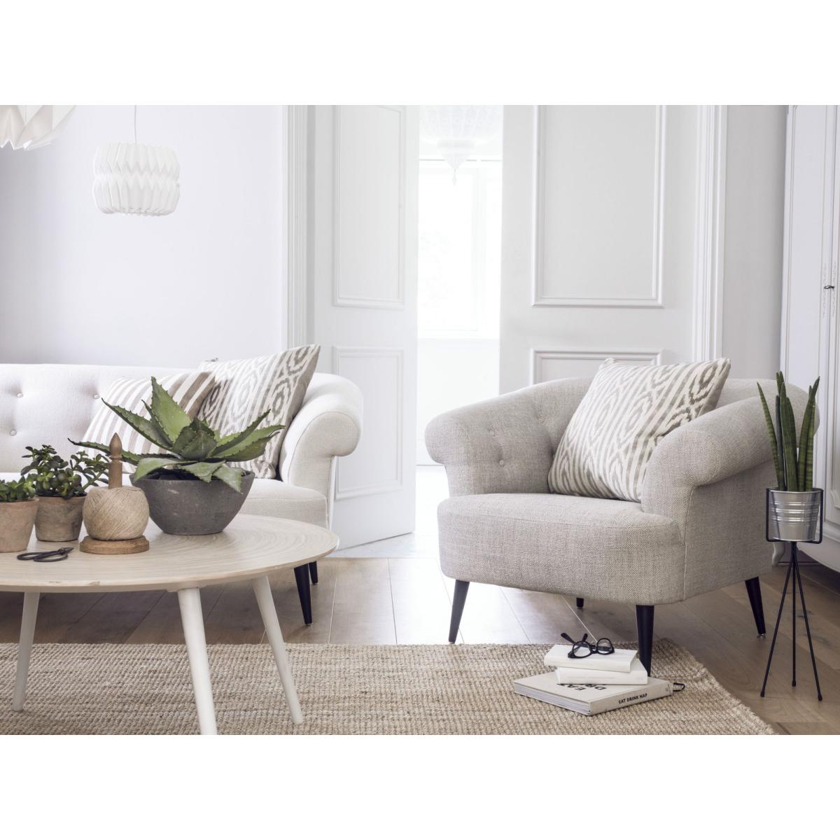 Zeppelin 2.5 Seat Sofa in Frost Highland Tweed - sofa.com – image 3