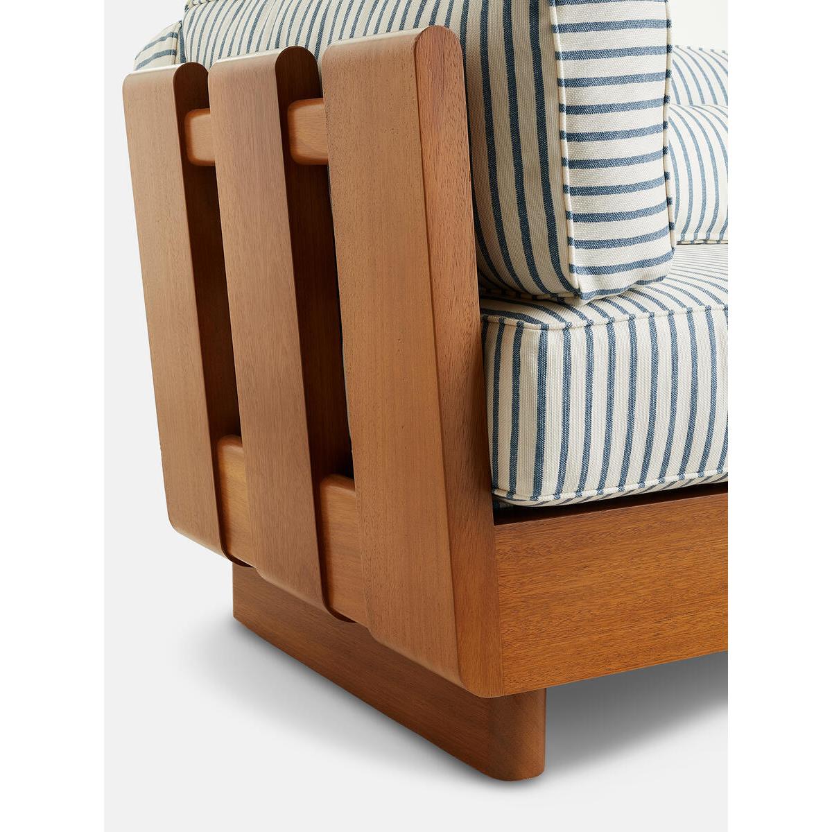 Johanna Sofa, Harriet Stripe, Blue, UK – image 4