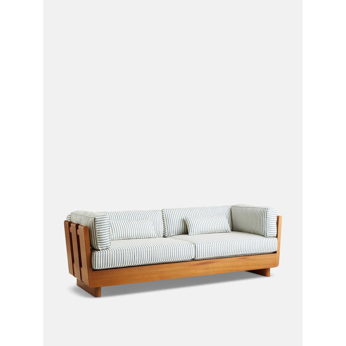 Johanna Sofa, Harriet Stripe, Blue, UK – image 1