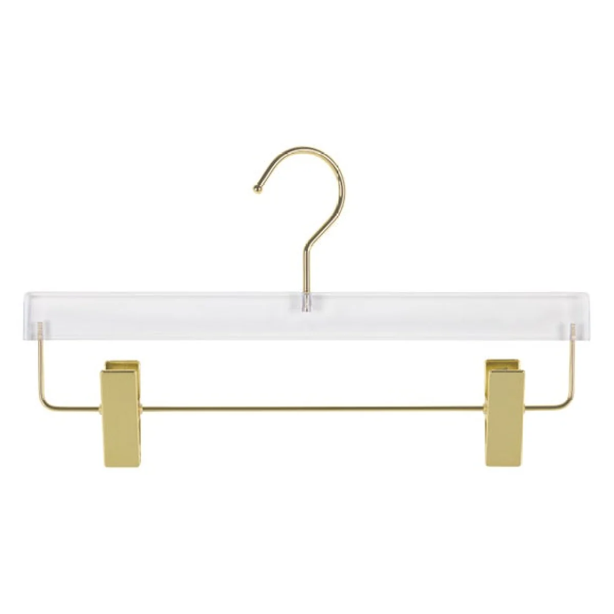 Set of 6 Crystal Acrylic Trouser Hangers – image 2