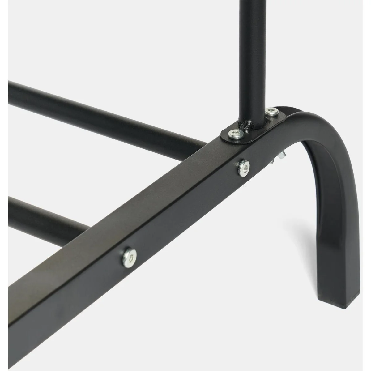 Heavy Duty Clothes Rail With Rack - Black – image 9