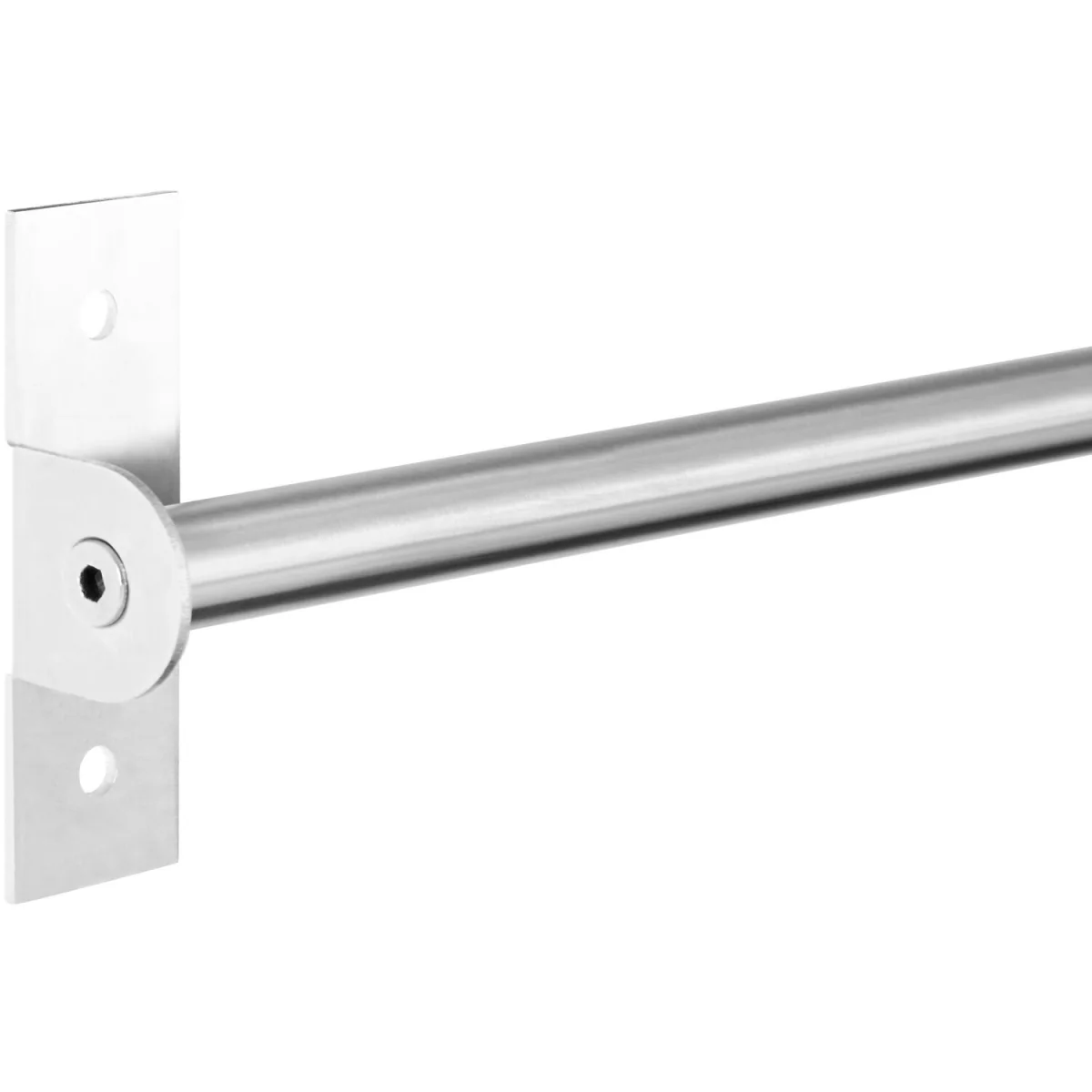 Sorello Brushed Chrome Hanging Rail - Silver – image 2