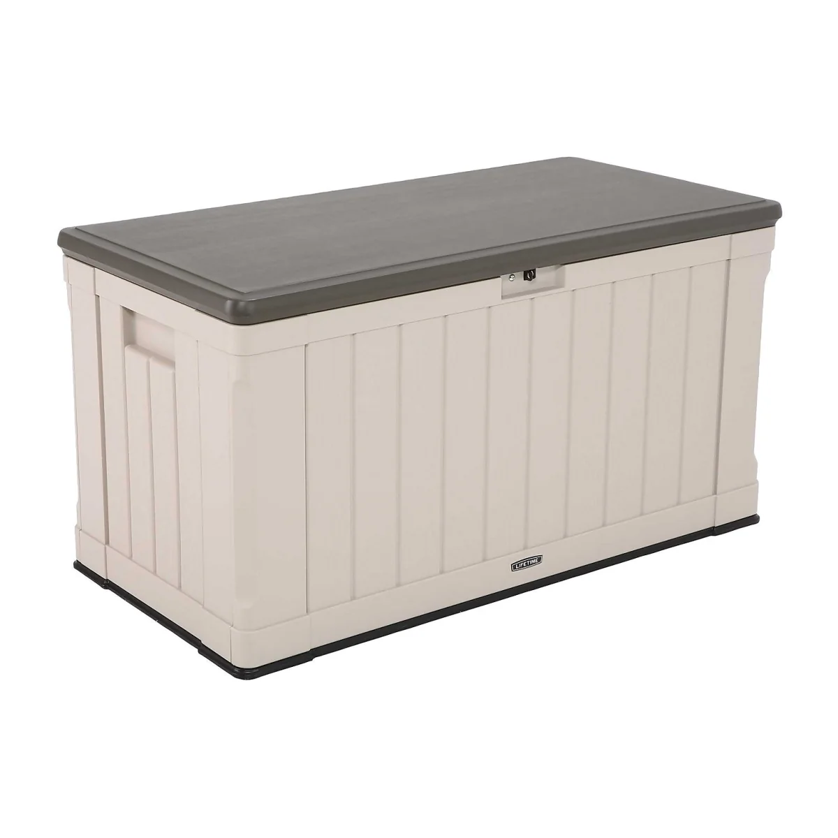 Lifetime Outdoor Plastic Garden Storage Box - 439 Litres