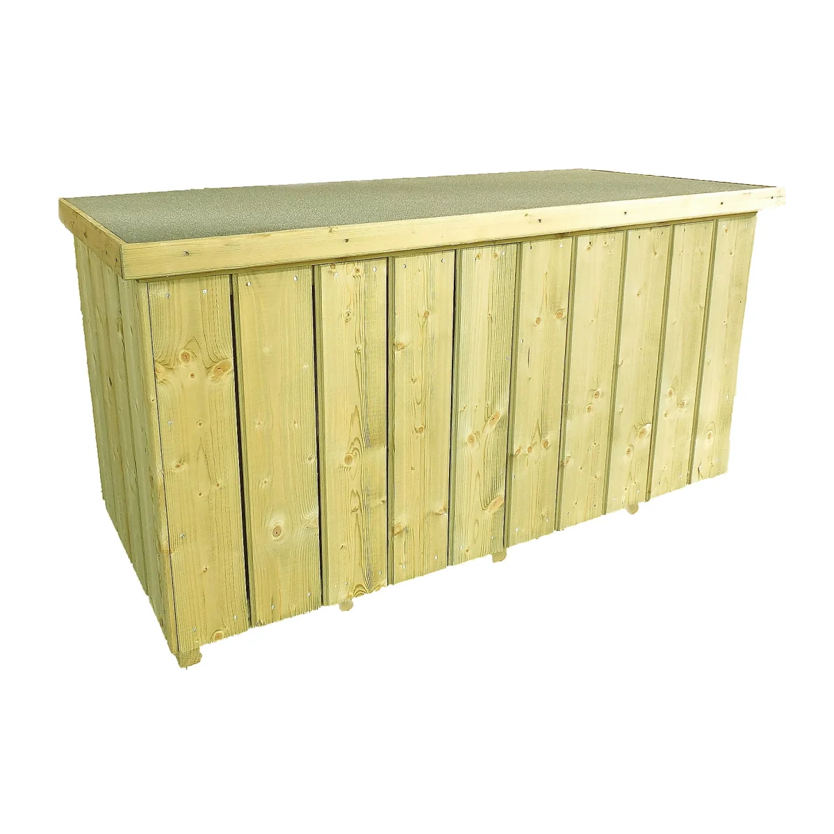 Shire Planed Timber Garden Storage Box 4x2