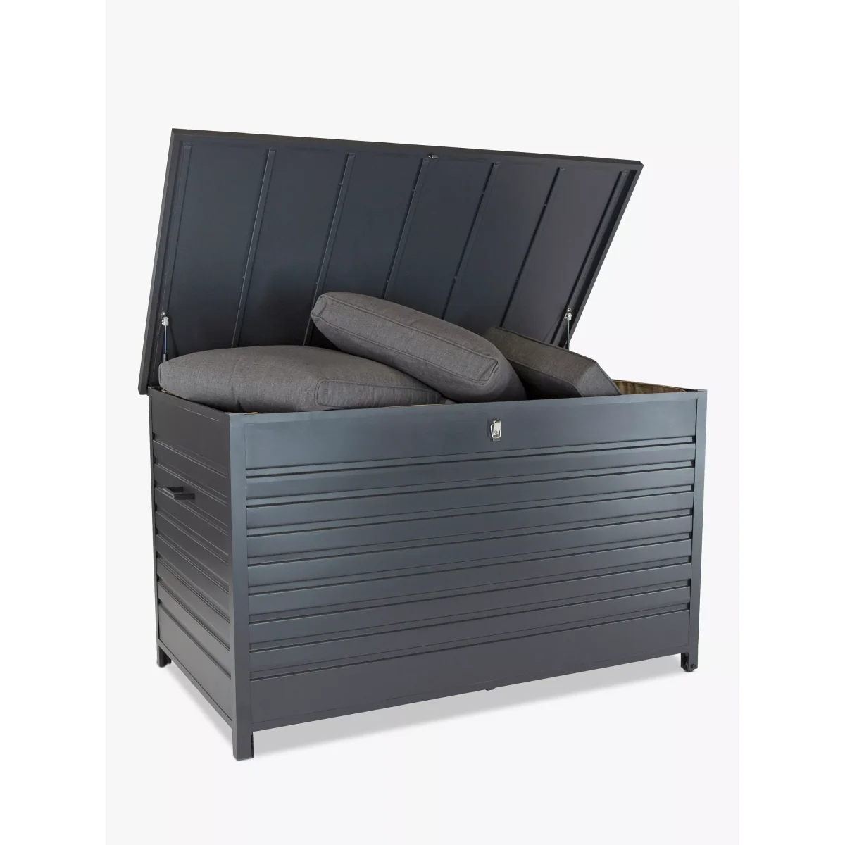 KETTLER Large Aluminium Garden Cushion Storage Box, Anthracite – image 2