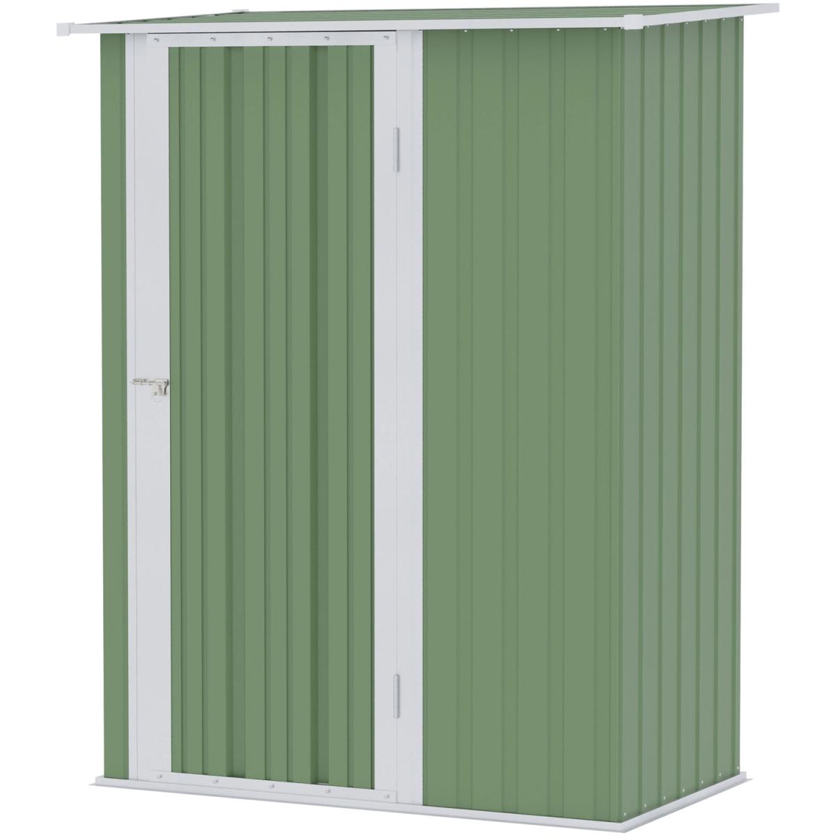 Outdoor Storage Shed - Light Green – image 7