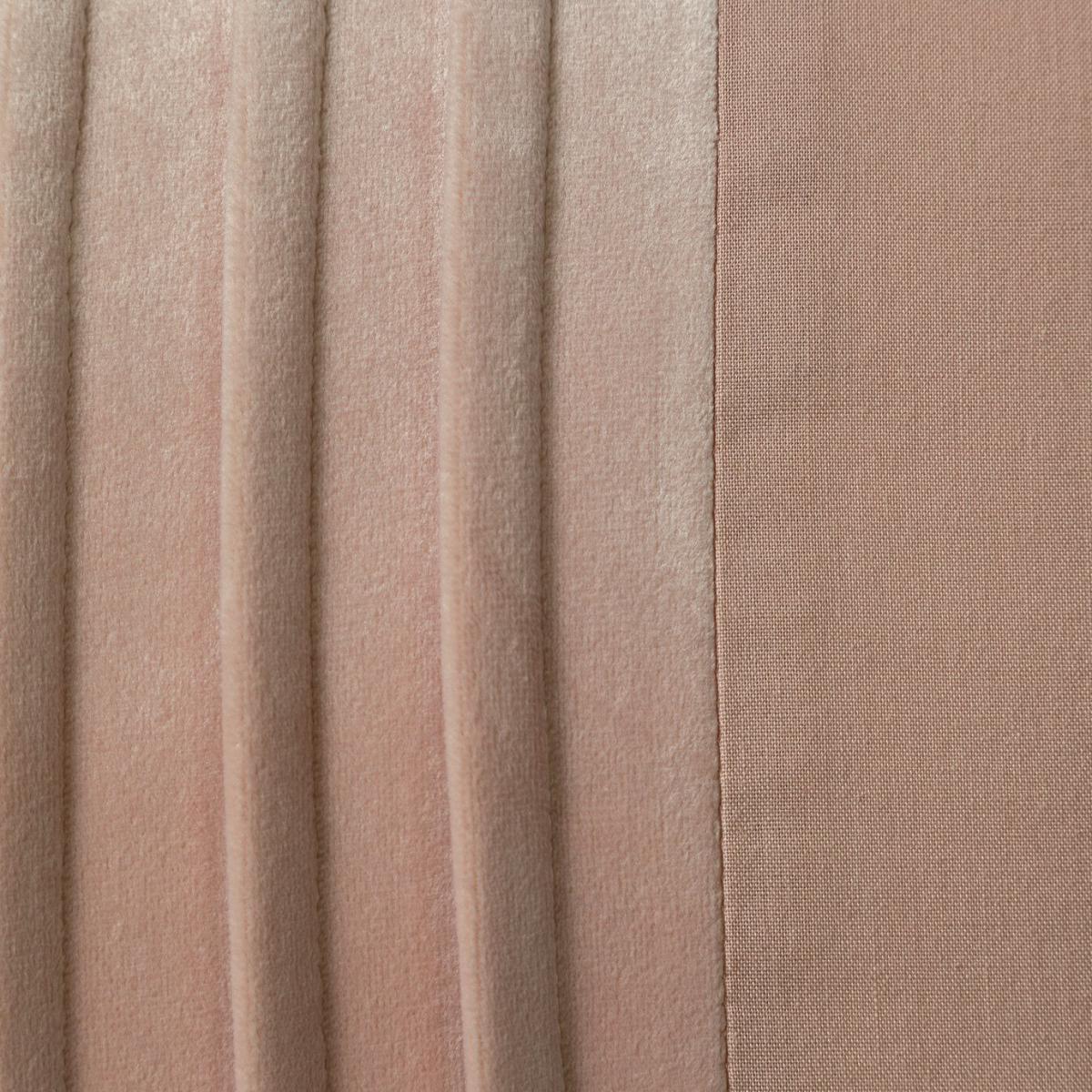 Habitat Pleated Velvet Pink Bedding Set - Super King – image 3