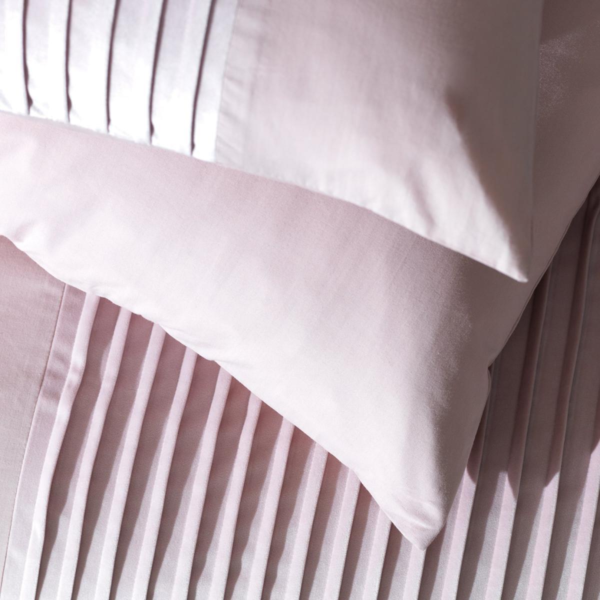 Habitat Pleated Velvet Pink Bedding Set - Super King – image 4