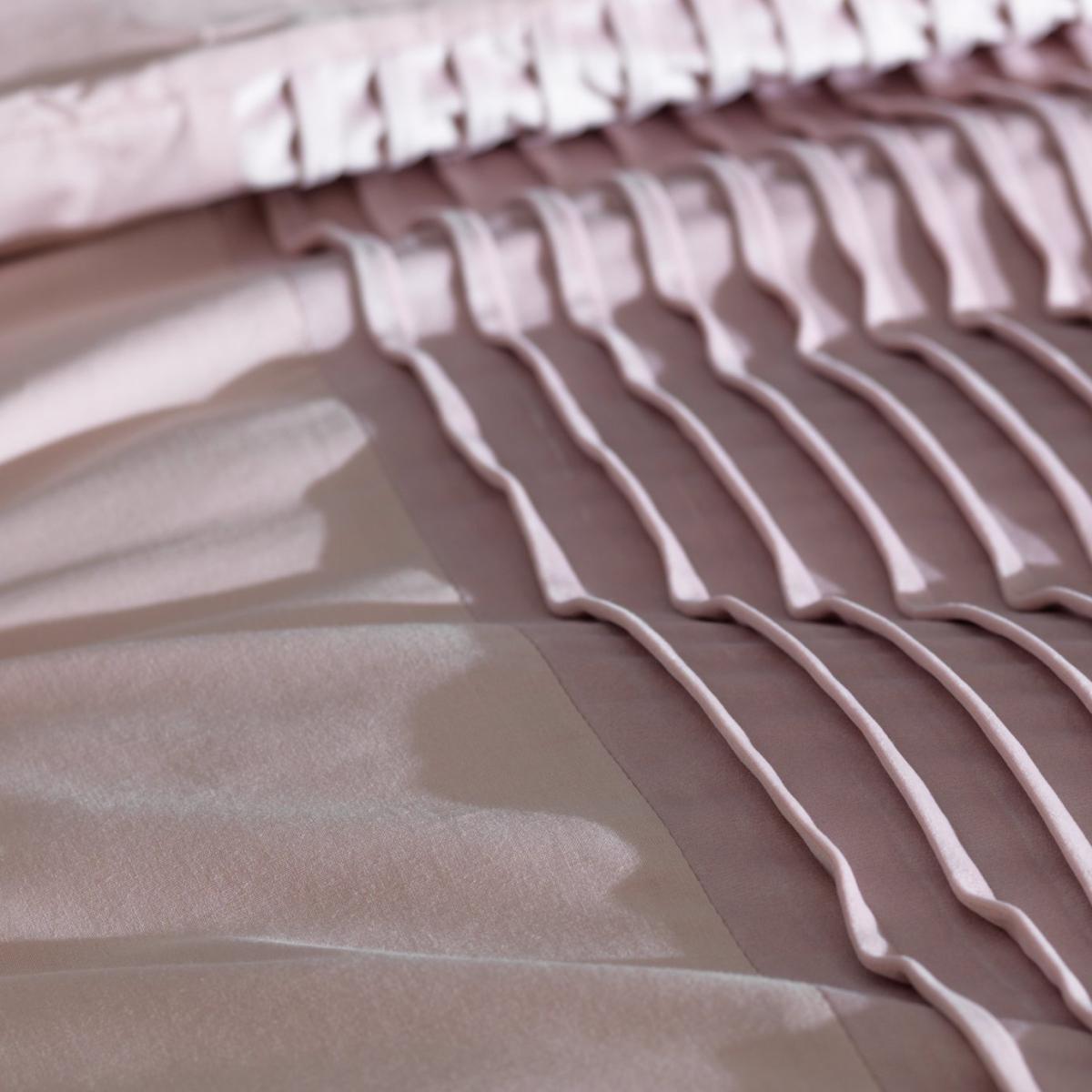 Habitat Pleated Velvet Pink Bedding Set - Super King – image 6