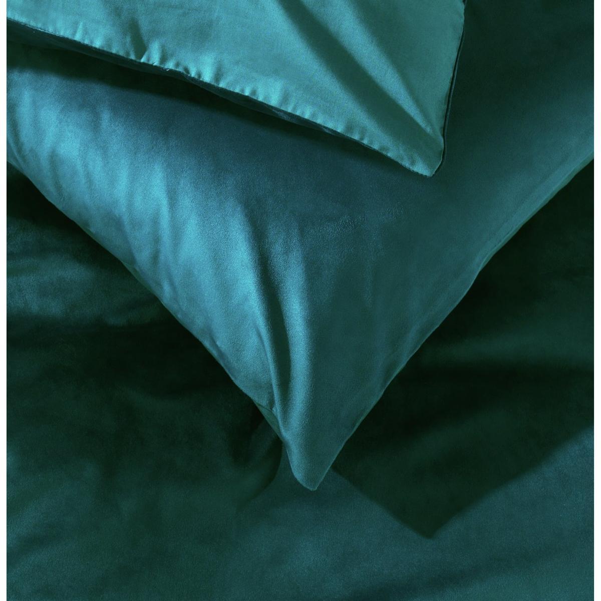 Habitat Japonica Velvet Green Bedding Set - Super King – image 3