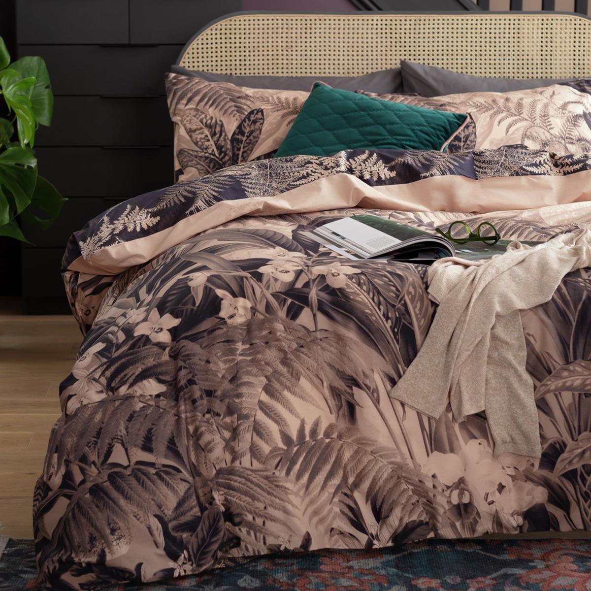 Habitat Cotton 200TC Botanical Blush Bedding Set - Superking – image 2