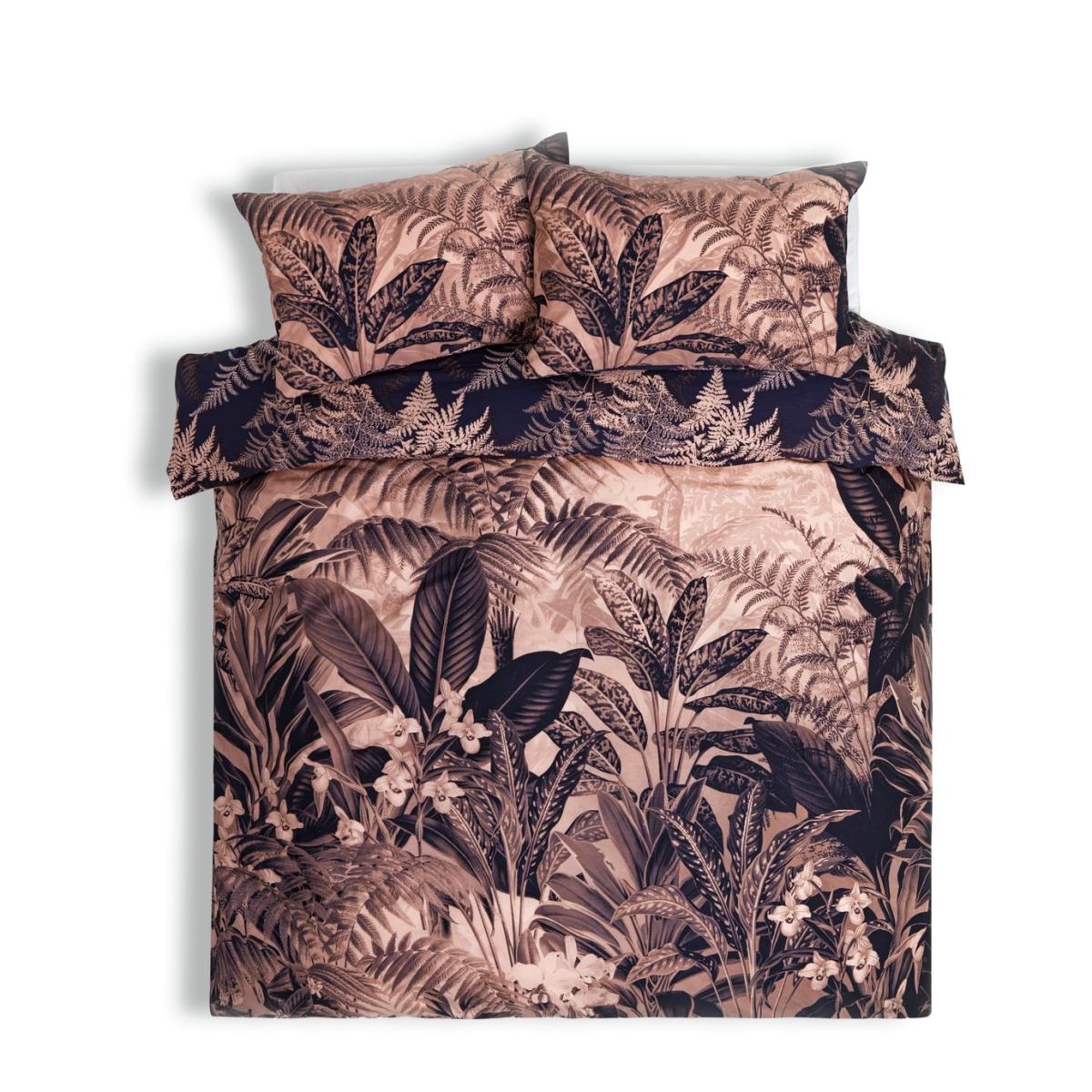 Habitat Cotton 200TC Botanical Blush Bedding Set - Superking – image 4