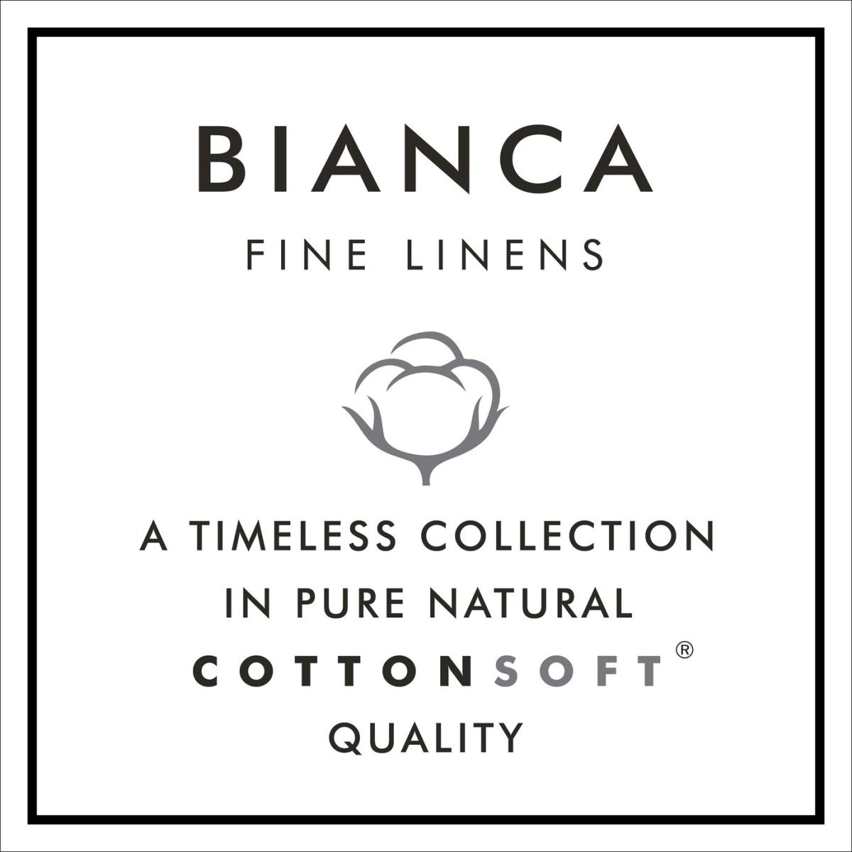 Bianca Cotton Leaf Embroidery White Bedding Set - Superking – image 5