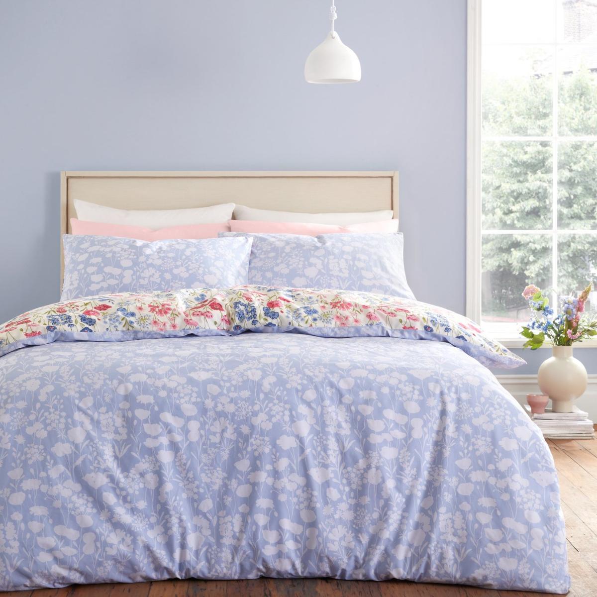 Bianca Cotton 200TC Olivia Floral Pink Bedding Set-Superking – image 5