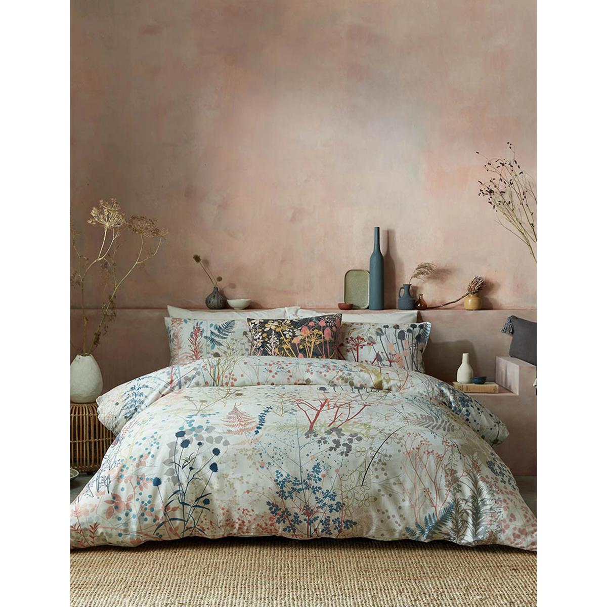 Clarissa Hulse Pure Cotton Sateen Serendipity Bedding Set - 6FT - Stone, Stone – image 3