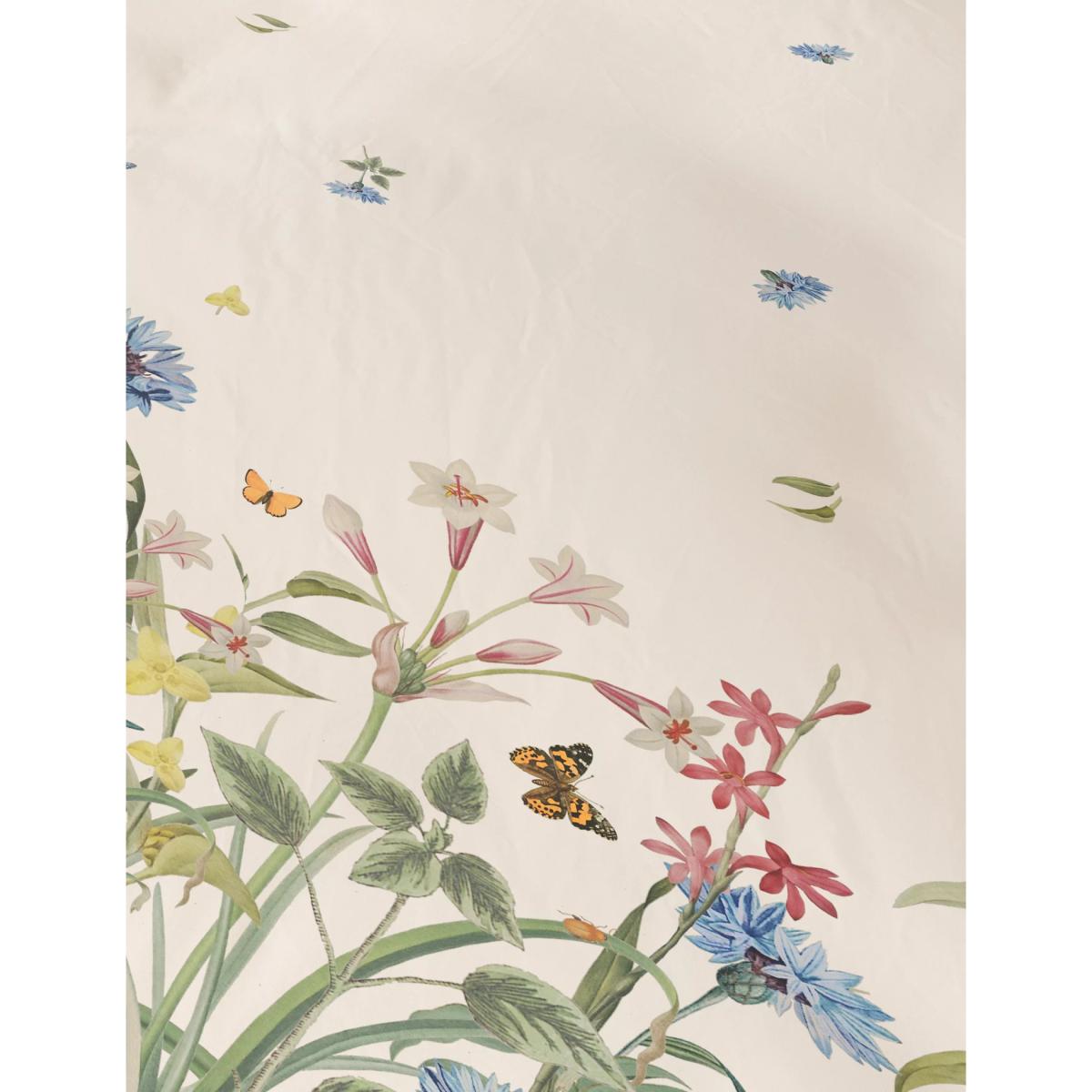 M&S Pure Cotton Floral Bedding Set - 6FT - Blue Mix, Blue Mix – image 4
