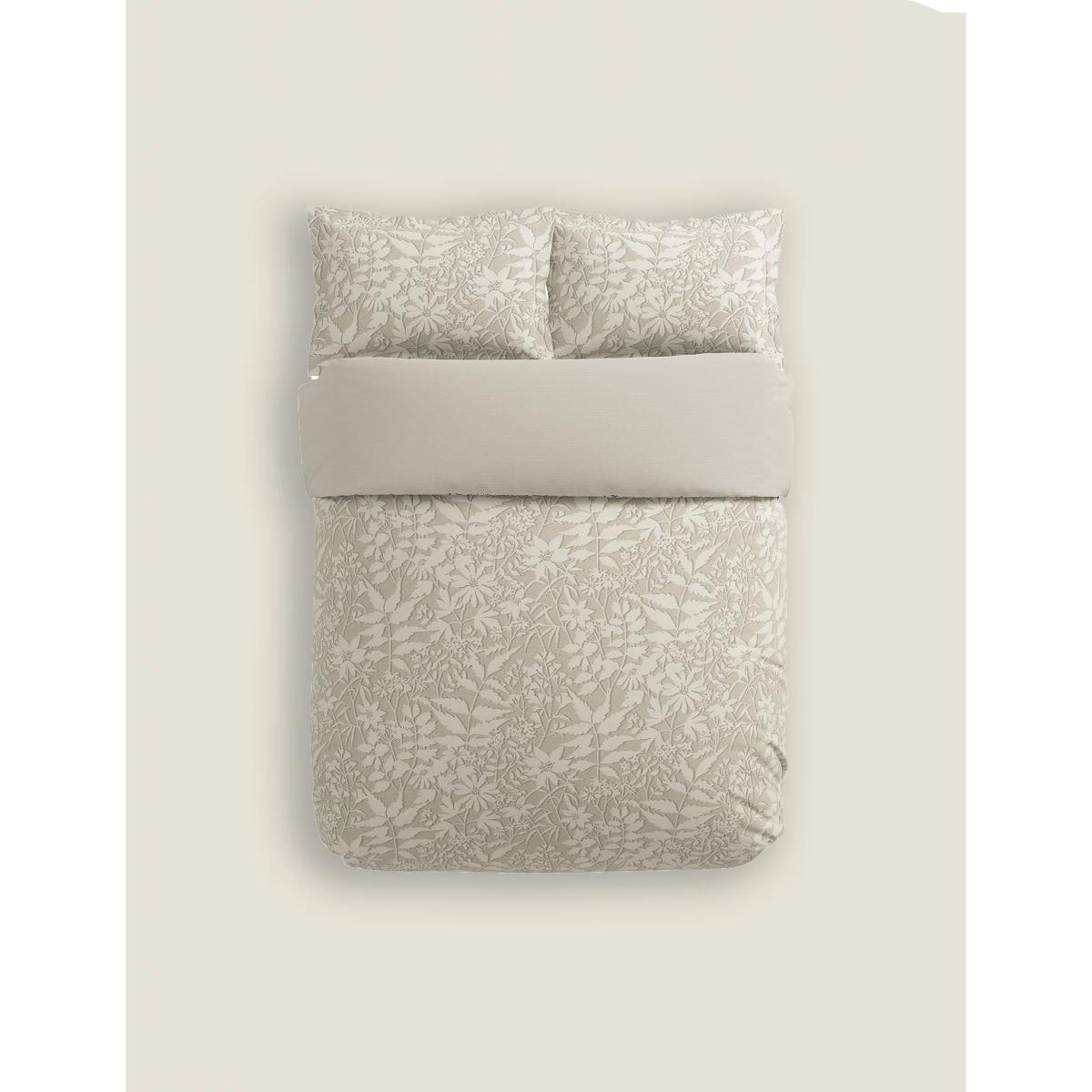 Bedeck Of Belfast Cotton Percale Atiya Bedding Set - 6FT - Cream, Cream – image 2