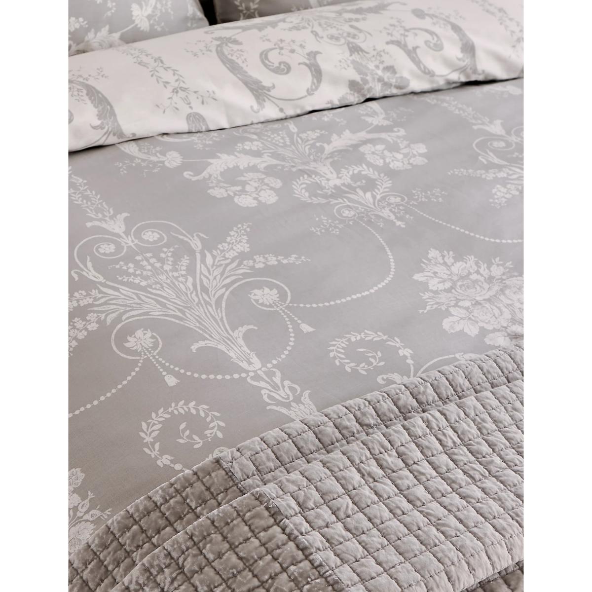 Laura Ashley Pure Cotton Sateen Josette Bedding Set - 6FT - Fresh Green, Fresh Green,Duck Egg – image 3