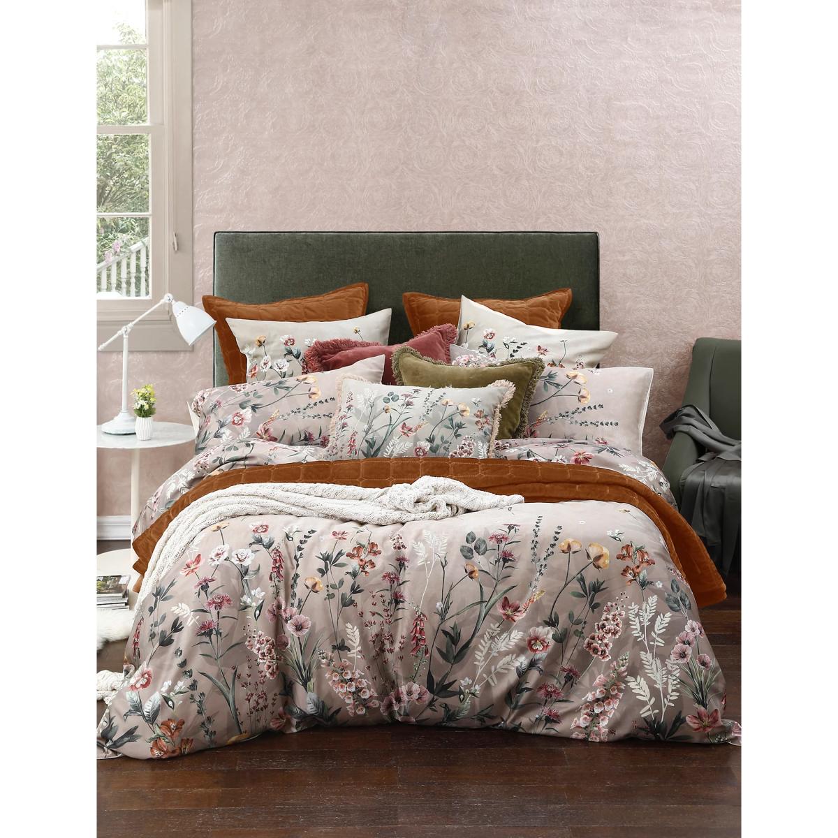 Mm Linen Pure Cotton Carrie Bedding Set - 6FT - Multi, Multi – image 4