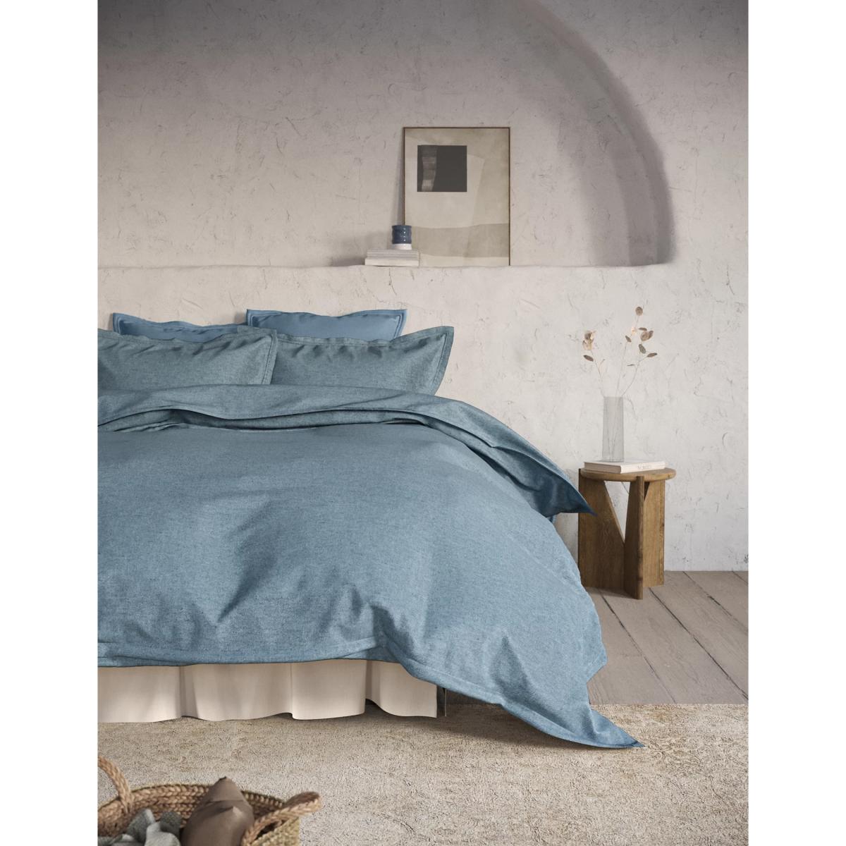 M&S X Fired Earth Pure Brushed Cotton Twill Bedding Set - 6FT - Malm, Malm,Charcoal,Garden Folly – image 4