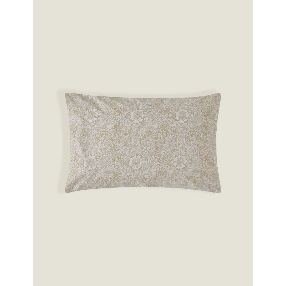 William Morris At Home Pure Cotton Strawberry Thief Bedding Set - 6FT - Ochre, Ochre – image 6