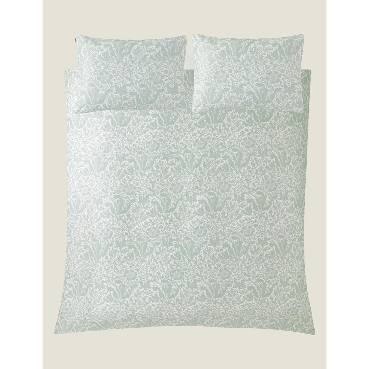 William Morris At Home Pure Cotton Sateen Compton Bedding Set - 6FT - Charcoal Mix, Charcoal Mix – image 4