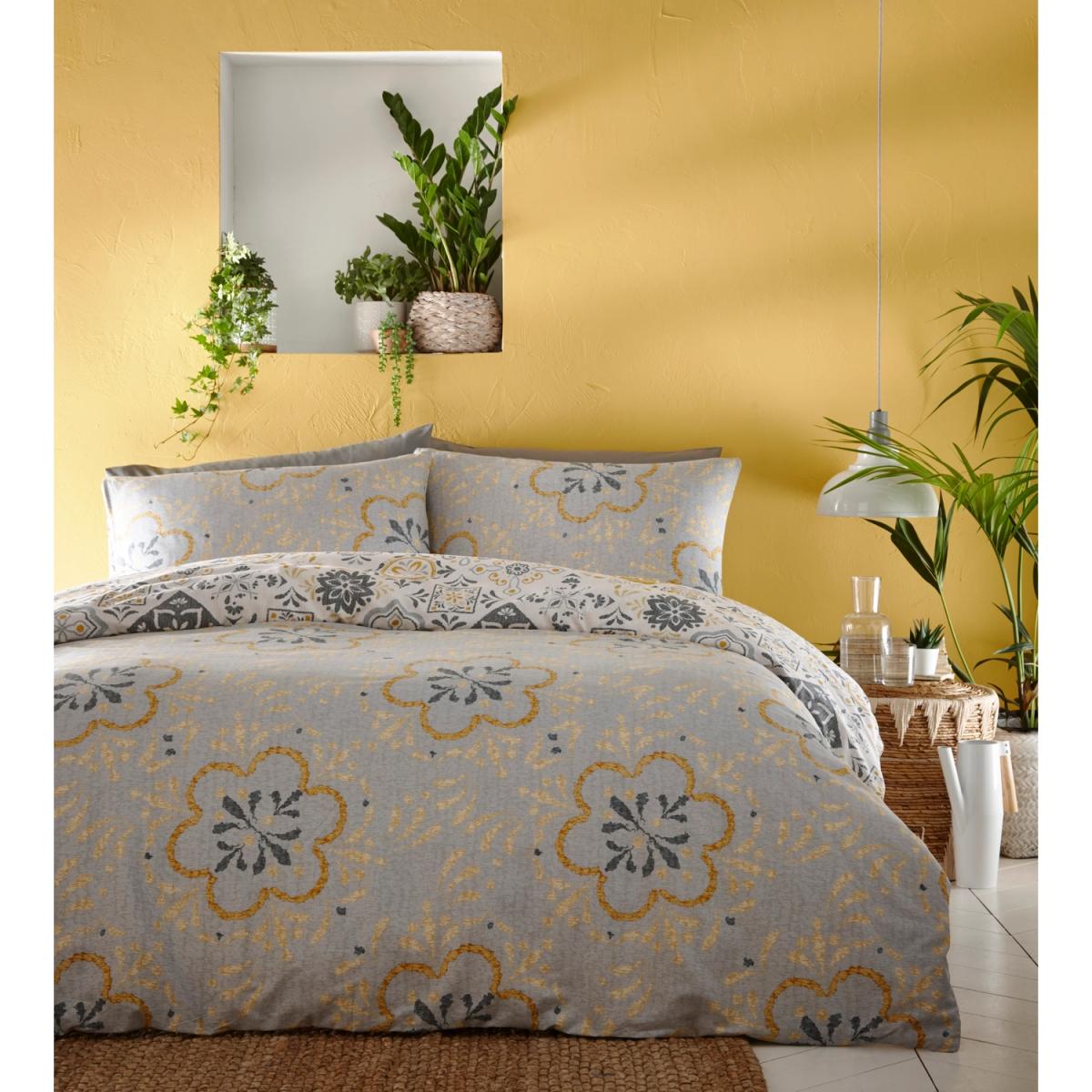 Morocco Duvet And Pillowcase Set - Blue / Superking – image 5