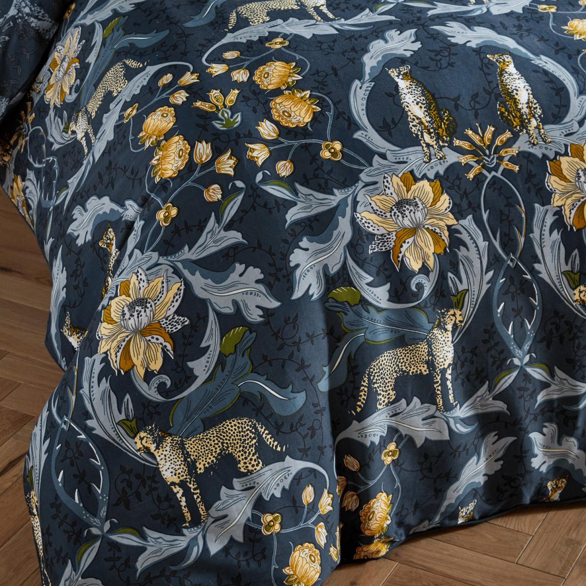 Cheetah Floral Duvet Cover Set - Superking – image 2