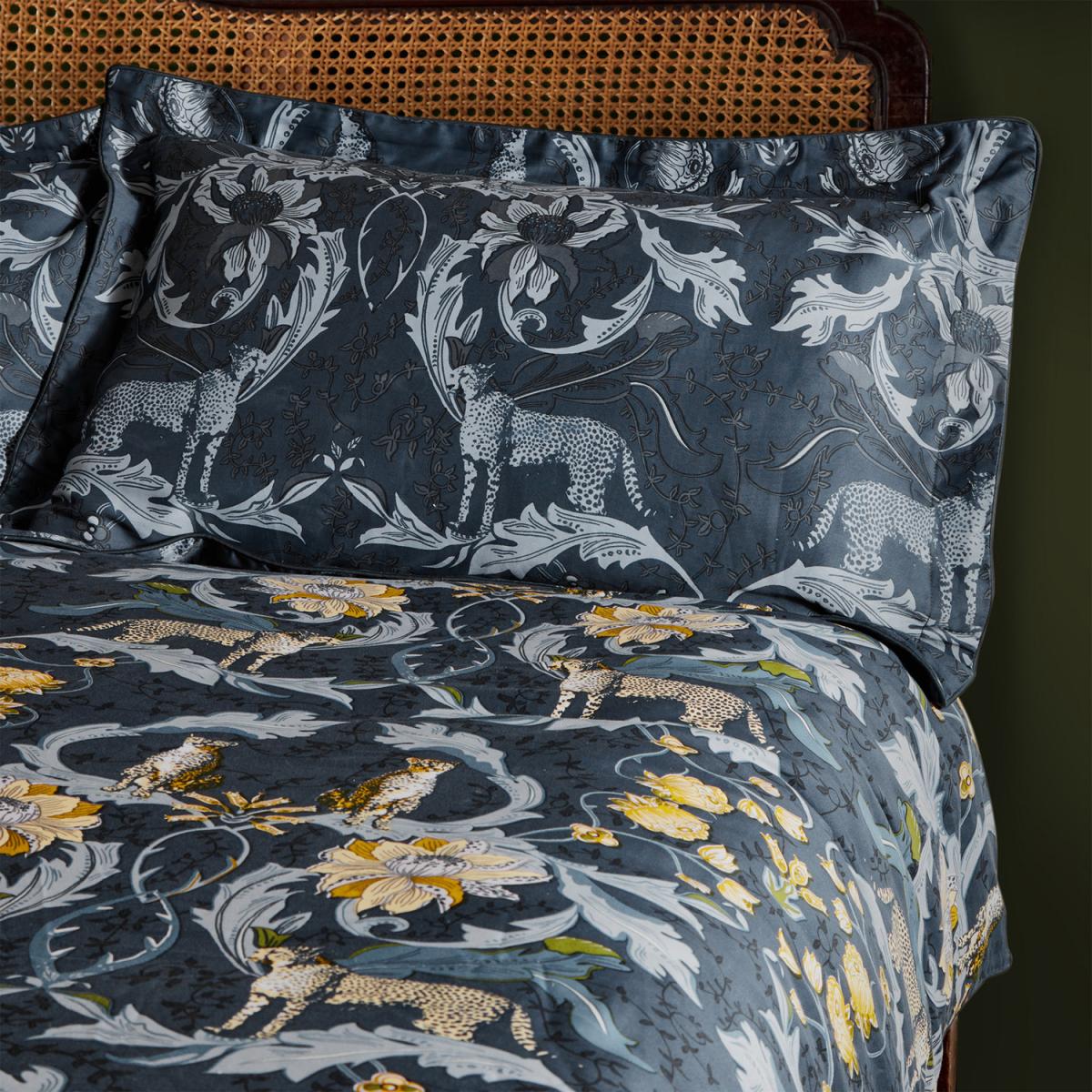 Cheetah Floral Duvet Cover Set - Superking – image 3