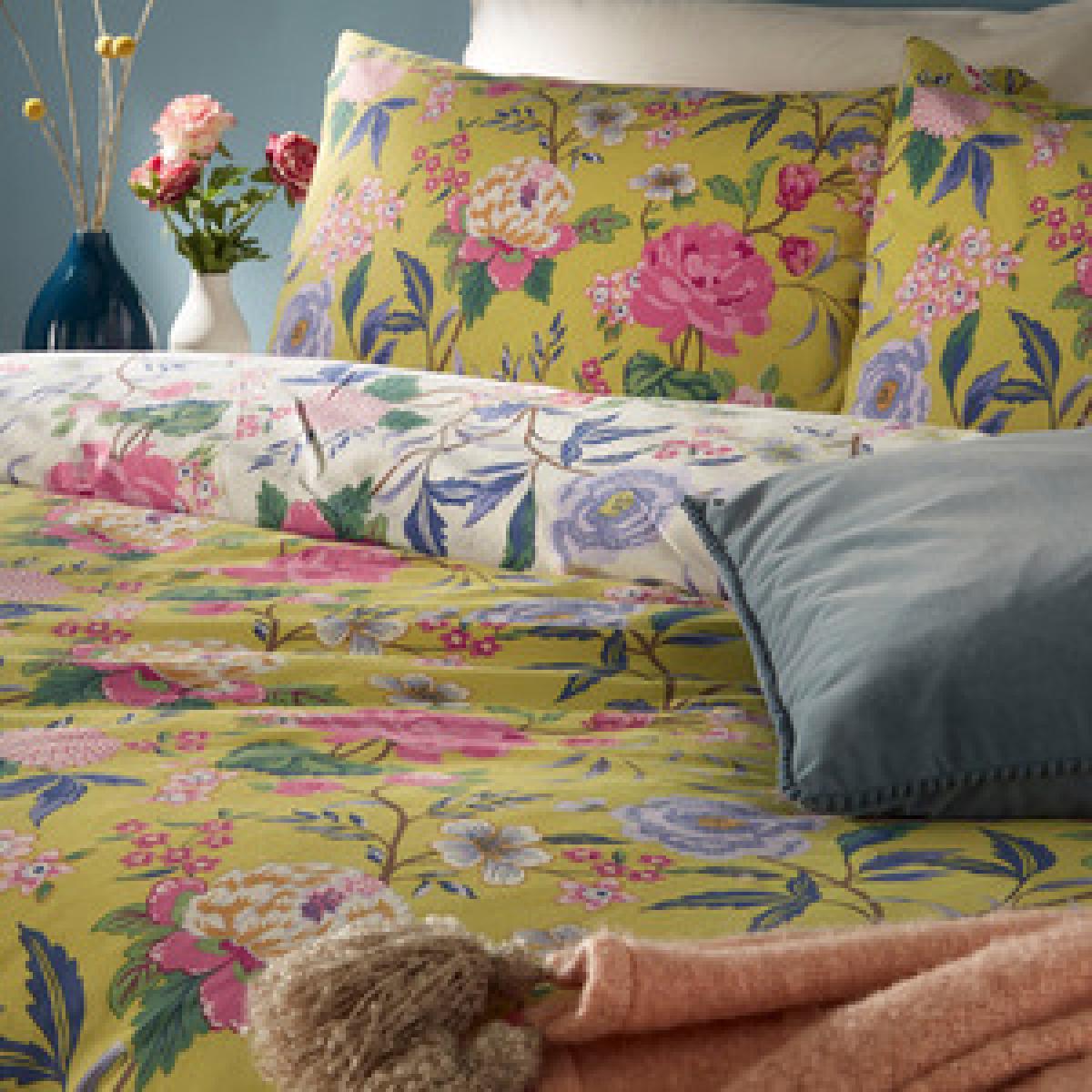 Bright Bloom Duvet Cover Set - Pink / Superking – image 6