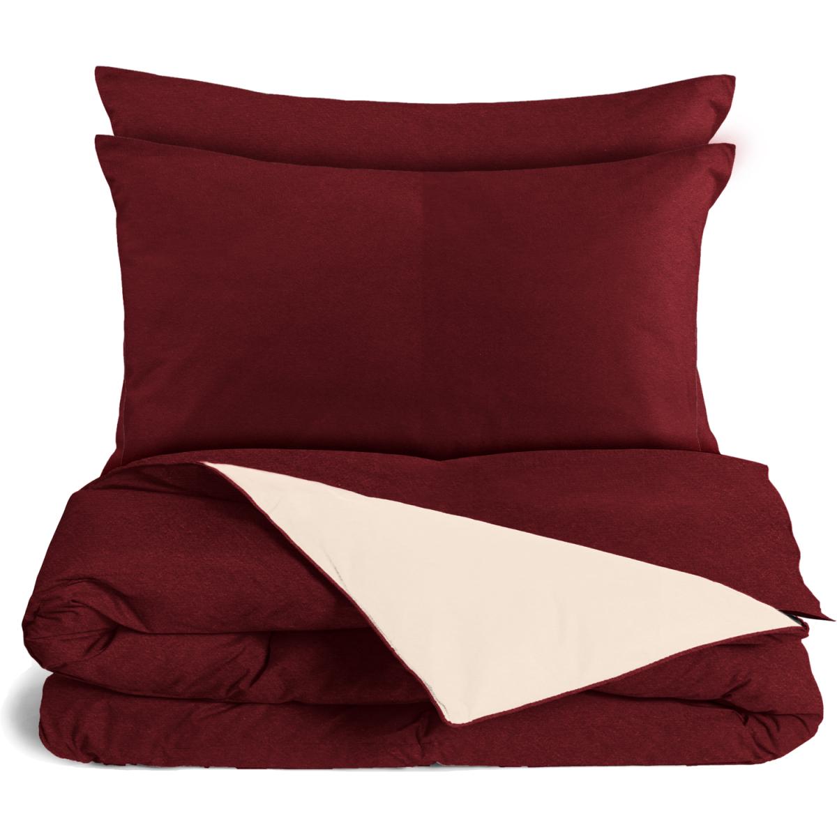 Bed Couture Flannel Duvet Set with Pillowcases 50x70cm - White / Superking / King – image 15