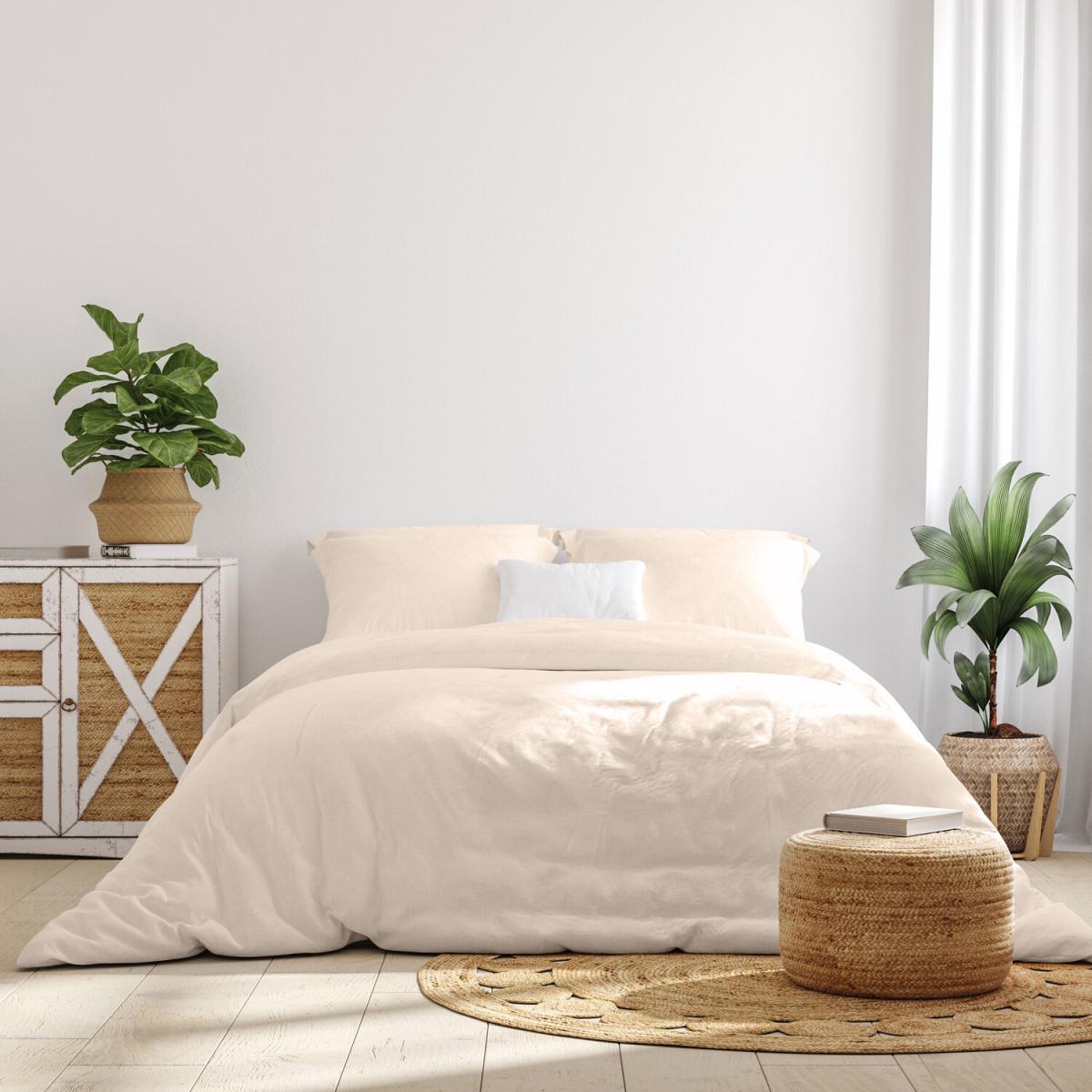 Bed Couture Flannel Duvet Set with Pillowcases 50x70cm - White / Superking / King – image 17