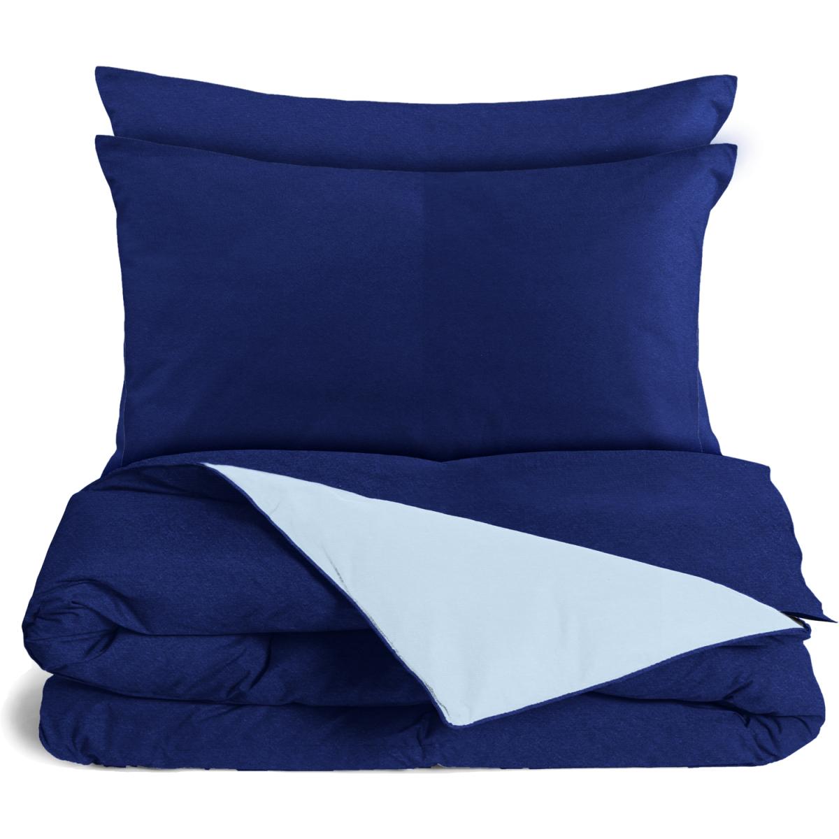 Bed Couture Flannel Duvet Set with Pillowcases 50x70cm - White / Superking / King – image 27