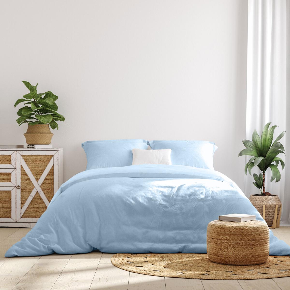 Bed Couture Flannel Duvet Set with Pillowcases 50x70cm - White / Superking / King – image 30