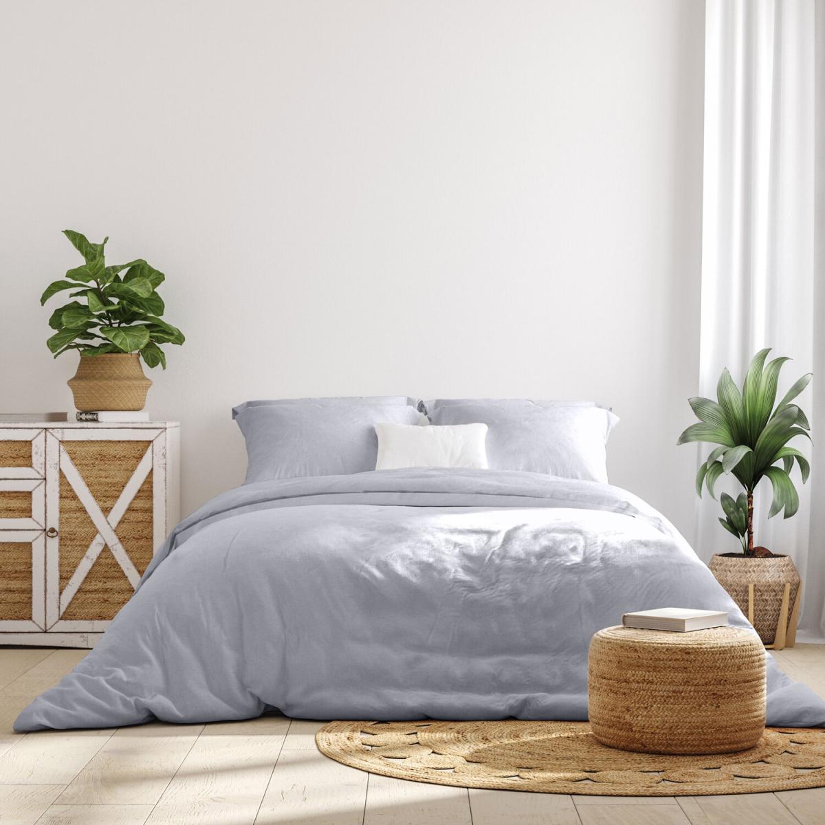 Bed Couture Flannel Duvet Set with Pillowcases 50x70cm - White / Superking / King – image 34