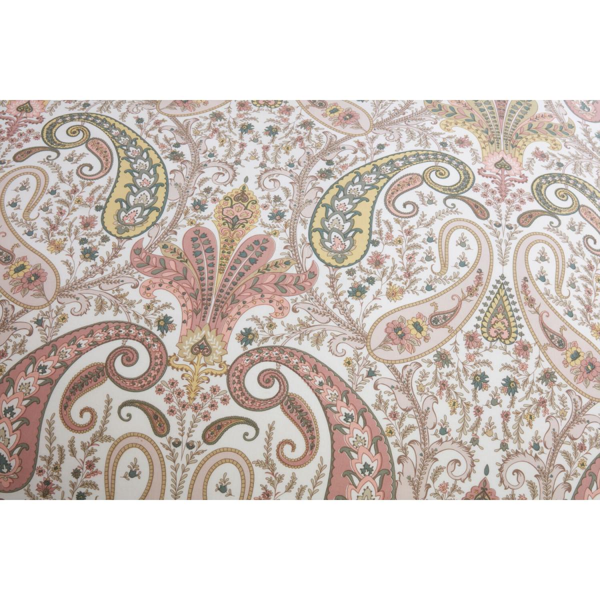 Paisley Piped Edge Duvet Cover and Pillowcase Set - King size – image 5