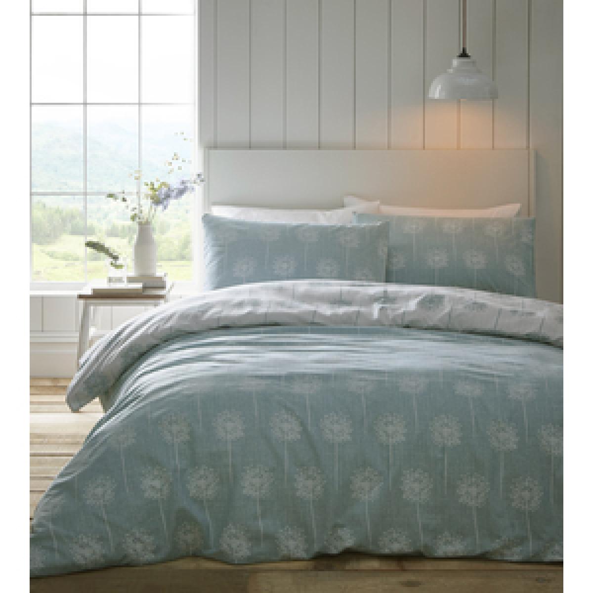Silhouette Duvet And Pillowcase Set - Grey / Superking – image 5